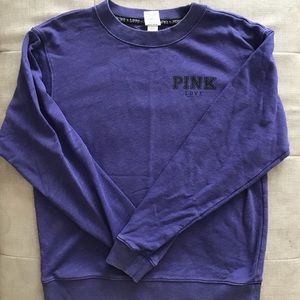 GENTLY USED PINK CREWNECK XS